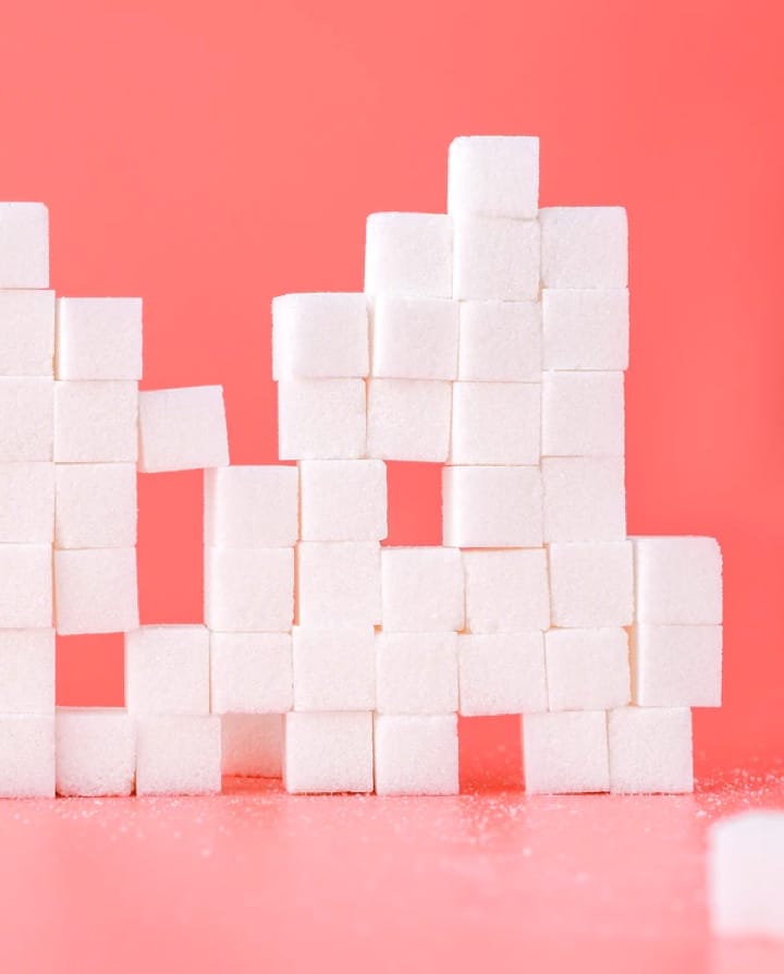 Sugar cubes.